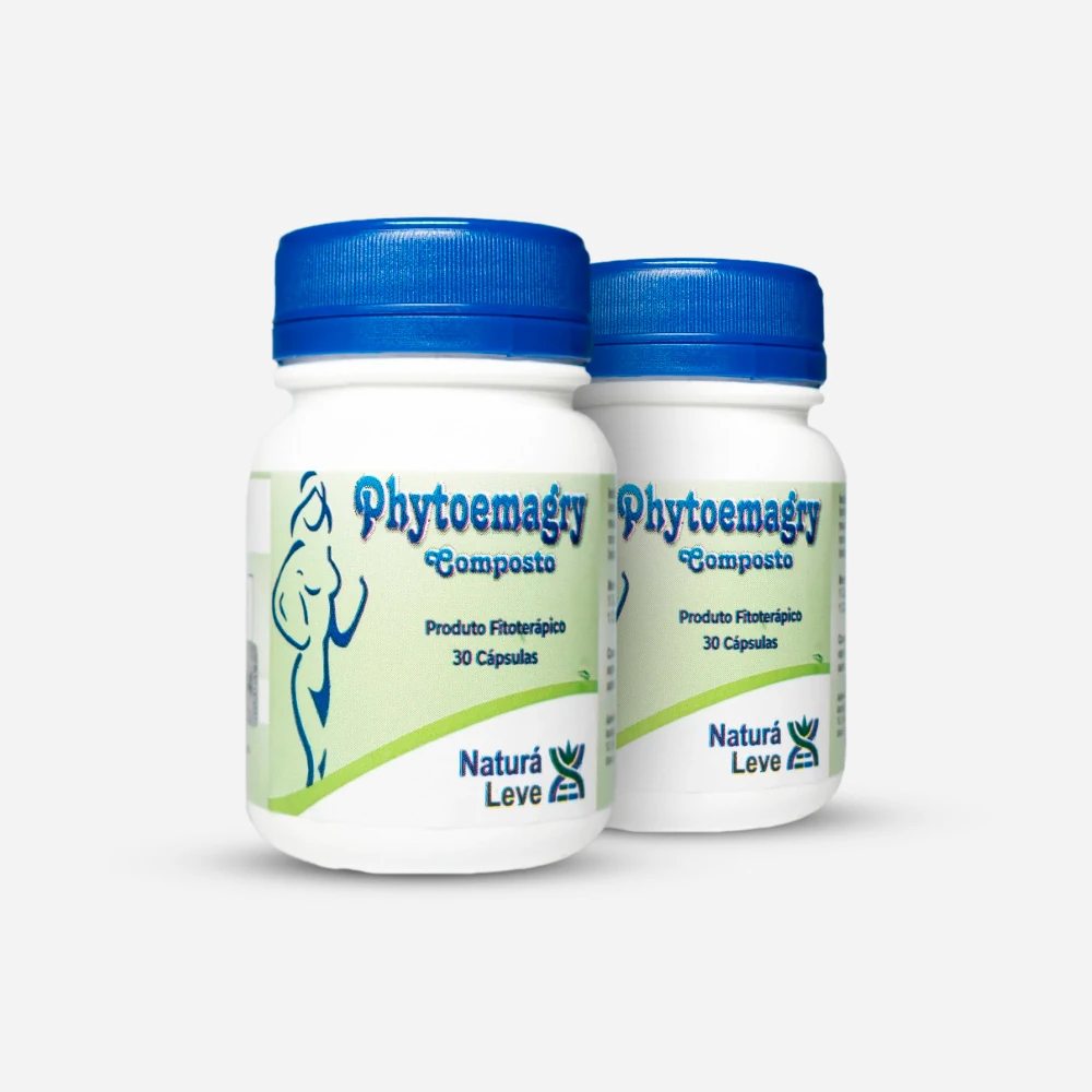 2 fracos do phytoemagry composto natural